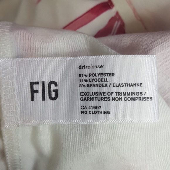 Fig Floral Lyocell Blend Sleeveless Midi Dress - Picture 9 of 13